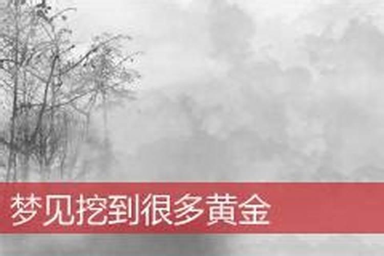 梦见挖宝藏挖到黄金什么意思