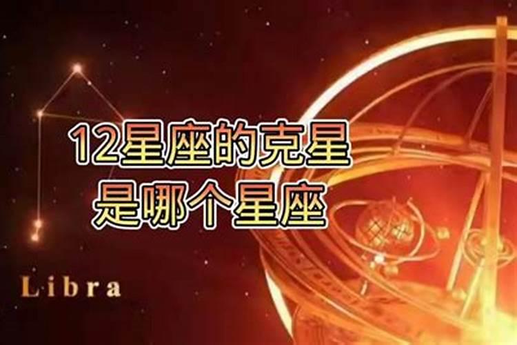 12星座克星表