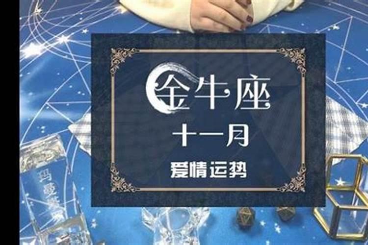 金牛座十一月感情运势2023