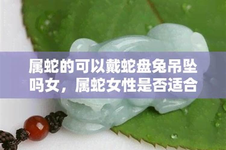 属蛇的能戴蛇吊坠吗