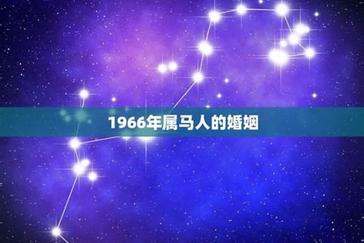 1966年属马的婚姻感情2023