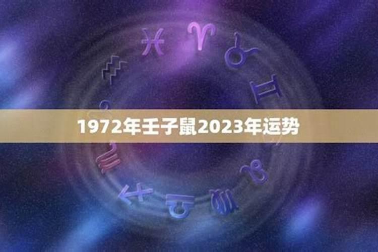 壬子日2023年运势