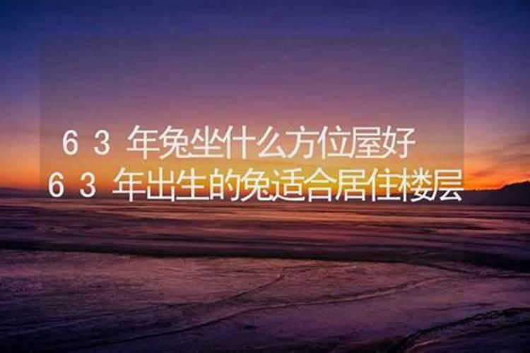 63年出生的什么星座