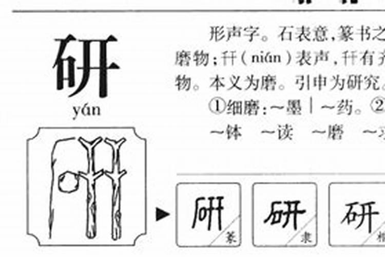 研属于什么五行