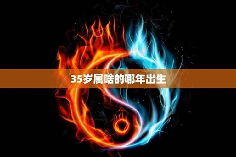 35岁是哪一年出生的属什么的