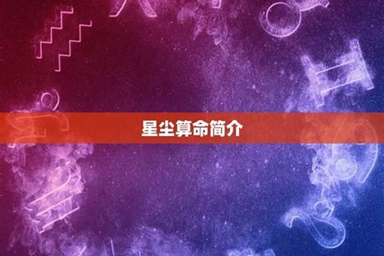 星尘算命生辰八字准吗